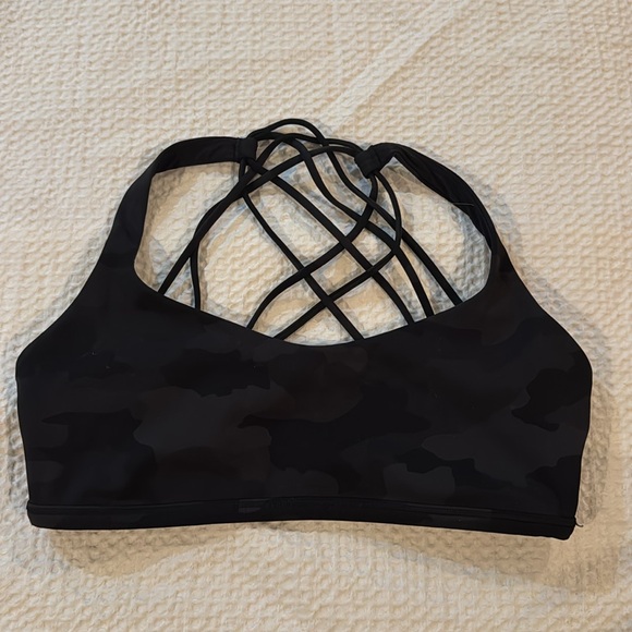 Lululemon Camo Deep Coal Bra - Picture 3 of 7